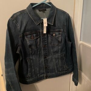 Talbots long sleeve denim jacket!  Ladies